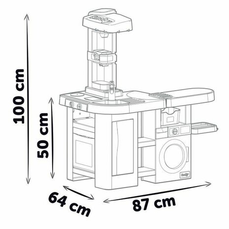 Speelgoedkeuken Smoby Tefal 6