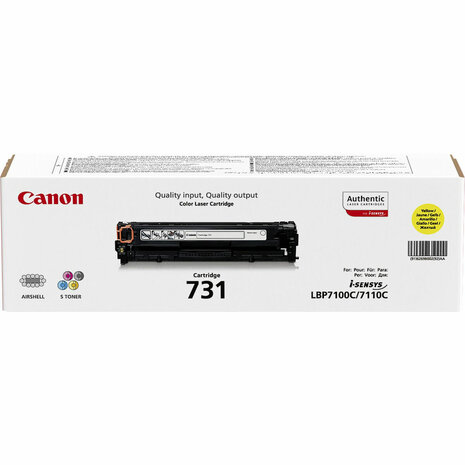 Toner Canon 731 Geel 1