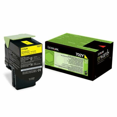 Toner Lexmark 70C2XY0 Geel 1