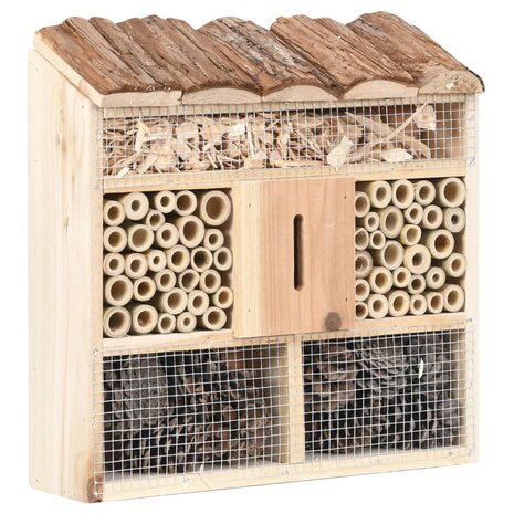 Insectenhotel 30x10x30 cm vurenhout 1