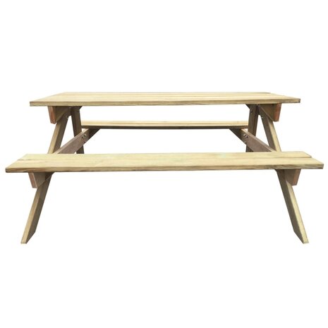 Picknicktafel 150x135x71,5 cm hout 2