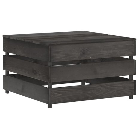 Tuintafel pallet geïmpregneerd grenenhout 1