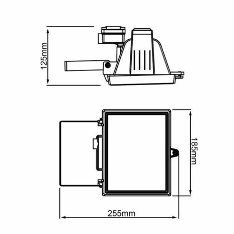 Wandlamp Brilliant Wit Metaal 4