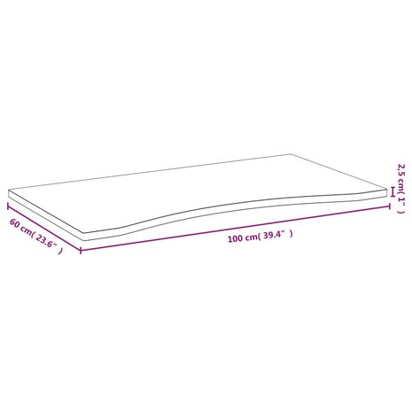 Bureaublad 100x60x2,5 cm bamboe 4