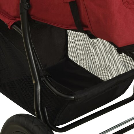 Kinderwagen staal rood 9