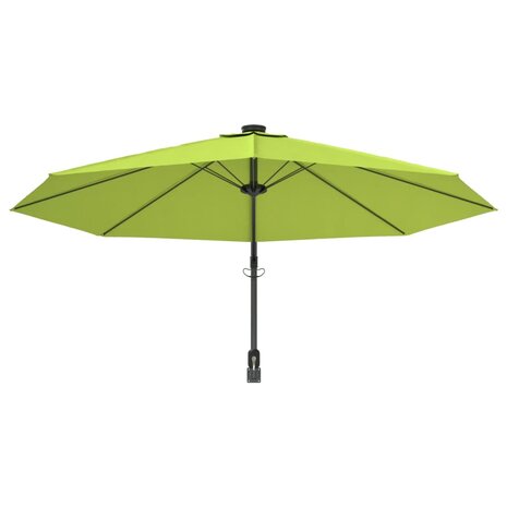 Wandparasol 290 cm appelgroen 5