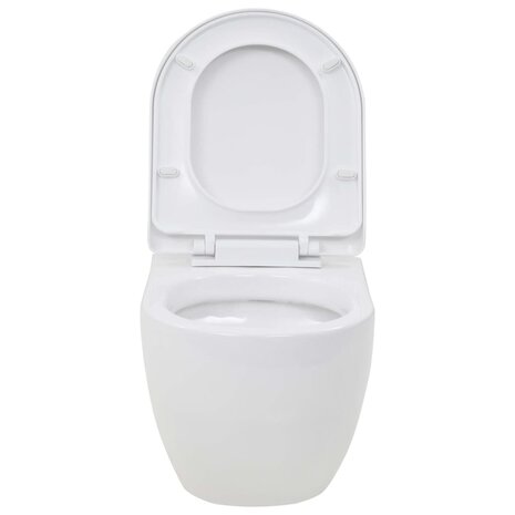 Wandtoilet keramiek wit   4