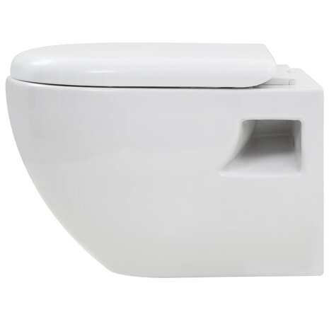 Wandtoilet keramiek wit   7