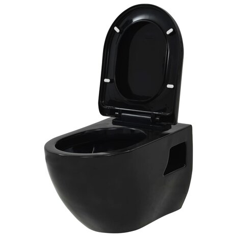 Wandtoilet keramiek zwart  2