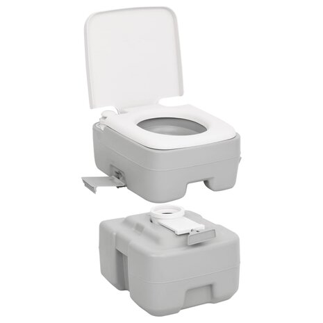 Campingtoilet en watertankset draagbaar 4