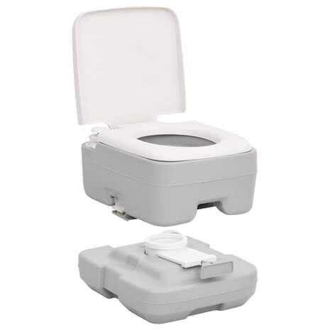 Campingtoilet en watertankset draagbaar 4