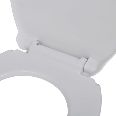 Toiletbril soft-close ovaal wit 4