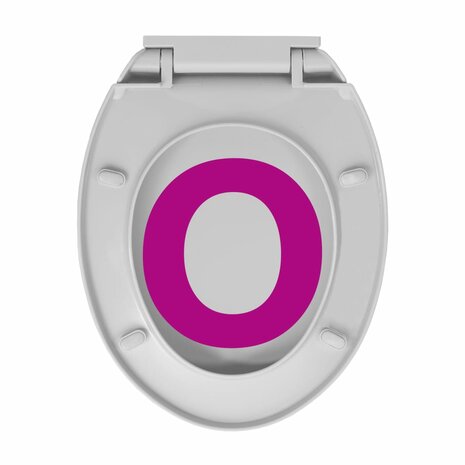 Toiletbril soft-close ovaal lichtgrijs 9