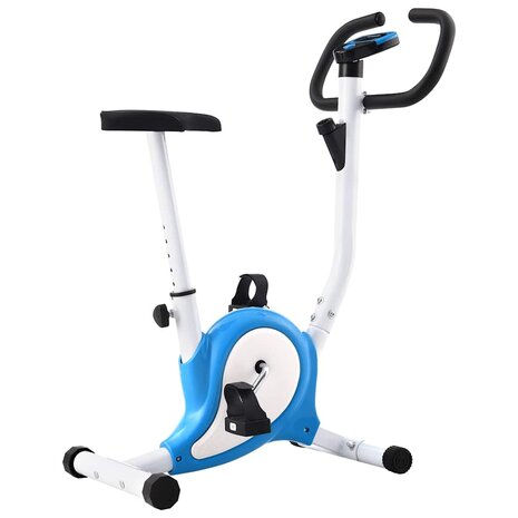 Hometrainer met bandweerstand blauw 1