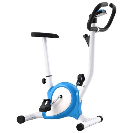 Hometrainer met bandweerstand blauw 3