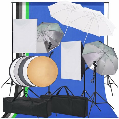 Fotostudio verlichtingsset 1