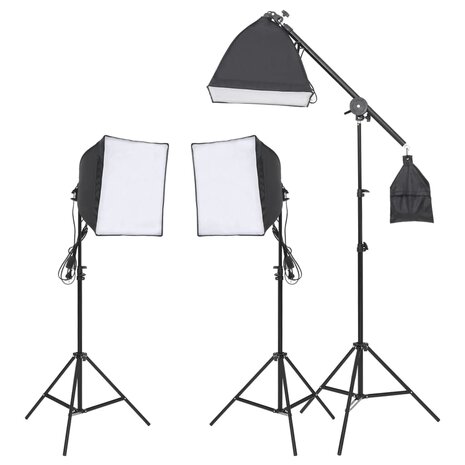 Fotostudioset met verlichtingsset 2