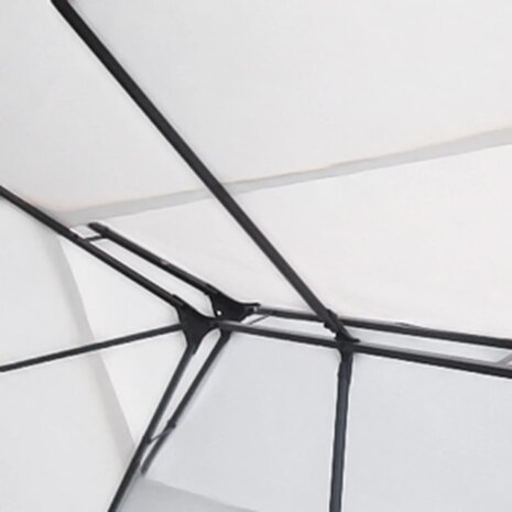 Prieel 3x4 m wit 3