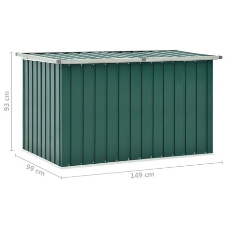 Tuinbox 149x99x93 cm groen 8