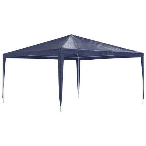 Partytent 4x4 m blauw 2