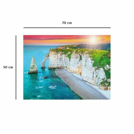 Puzzel Nathan Falaises d&apos;Etretat 4