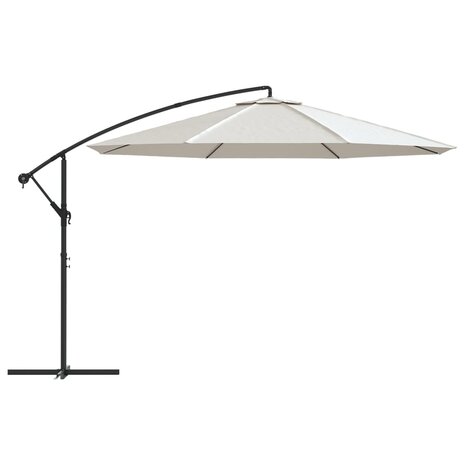 Zweefparasol 3,5 m zandwit 3