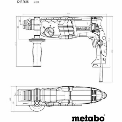 Boorhamer Metabo 3