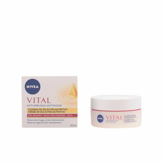 Anti-Rimpelcr&egrave;me Nivea Vital 50 ml 1