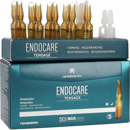 Verstevigende gezichtsbehandeling Endocare Tensage 10 x 2 ml Ampullen 1