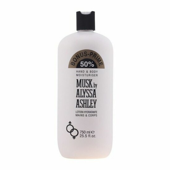 Hydraterende Body Lotion Musk Alyssa Ashley Musk (750 ml) 1