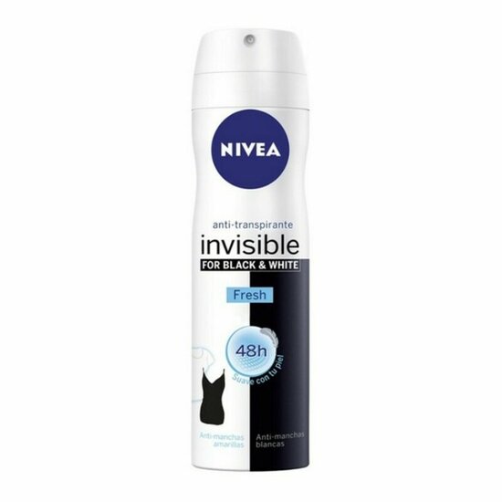 Deodorant Spray Black &amp; White Invisible Fresh Nivea (200 ml) 1