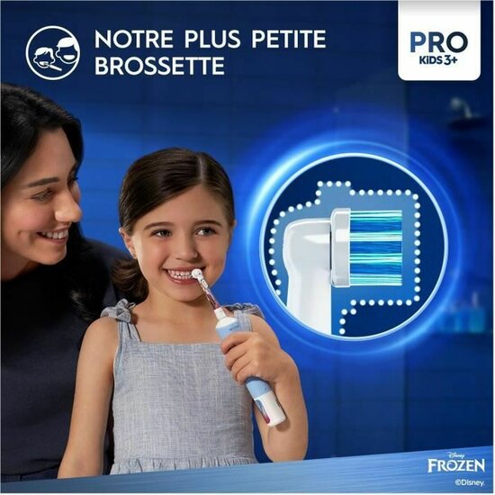 Elektrische tandenborstel Oral-B D100 KIDS Zwart Zwart/Gris 8