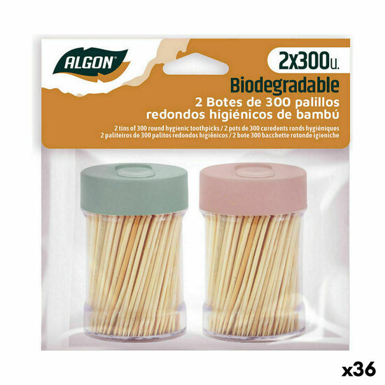 Tandenstokers Algon Set 600 Onderdelen (36 Stuks) 1