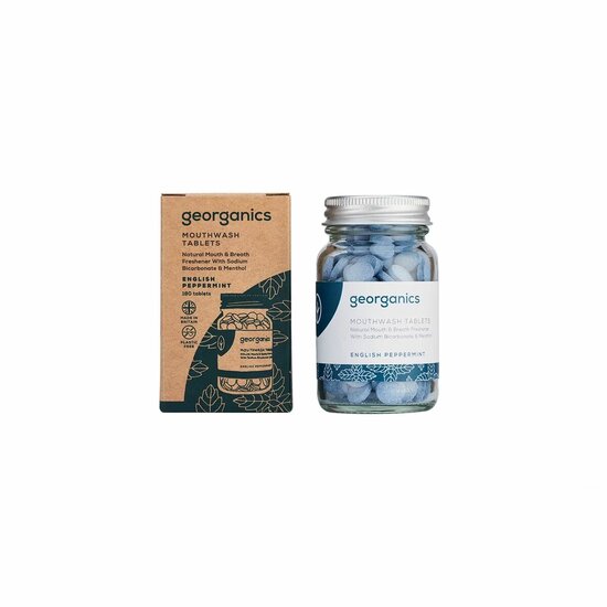 Mondwater Georganics Tablet Munt 180 Stuks 1