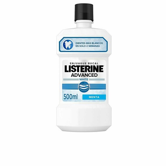 Mondwater Listerine Advanced Bleekmiddel Munt 500 ml 1