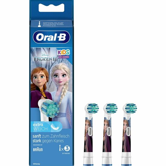 Opzetborstel Oral-B Stages Power Frozen 3 Stuks 1