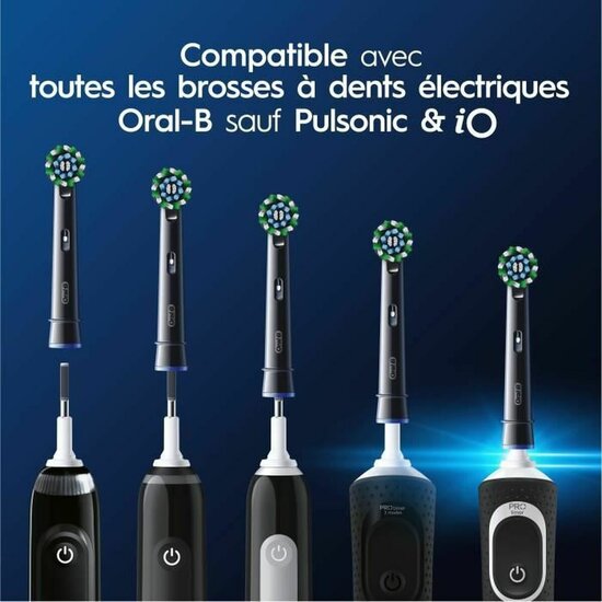 Opzetborstel Oral-B Pro Cross action Zwart 4 Stuks 3