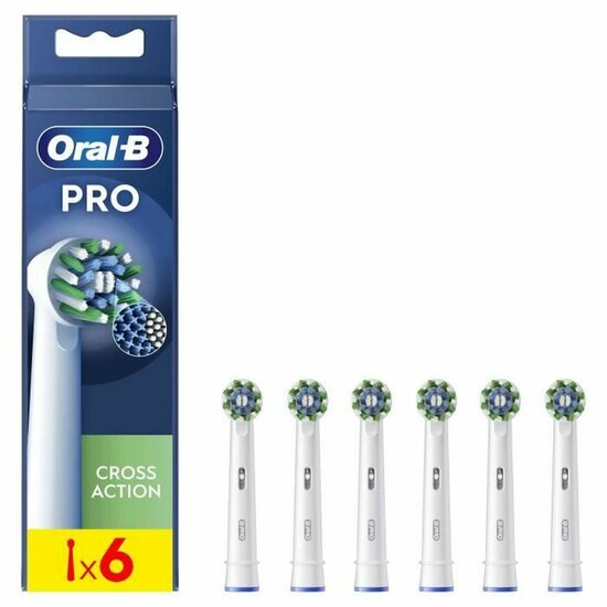 Opzetborstel Oral-B 6 Stuks Wit 1