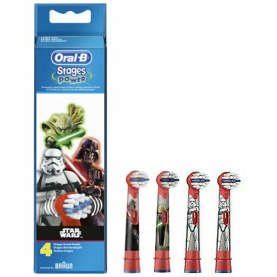 Opzetborstel Oral-B 80352668 Rood Wit 4 Stuks 1