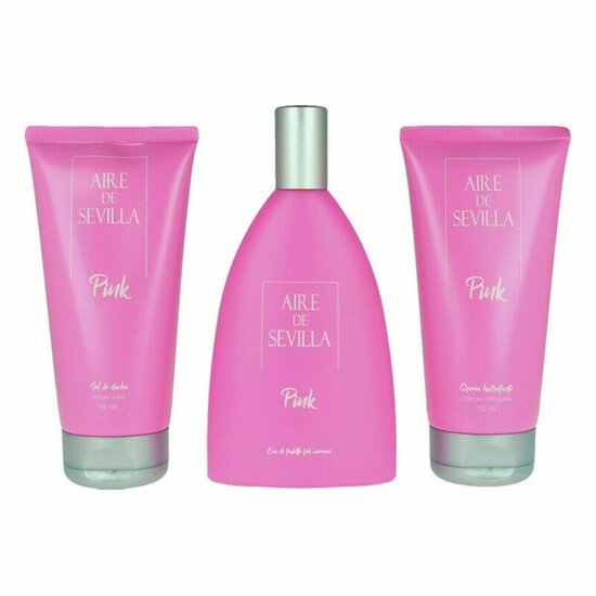 Parfumset voor Dames Pink Instituto Espa&ntilde;ol EDT (3 pcs) 1