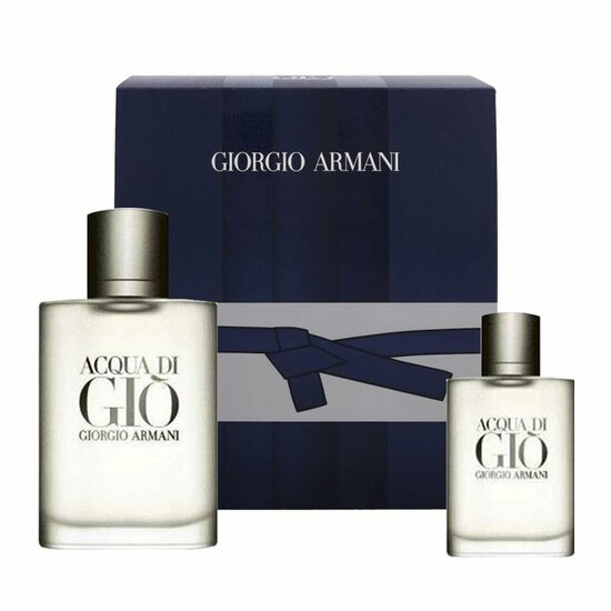 Parfumset voor Heren Giorgio Armani Acqua Di Gio EDT 2 Onderdelen 4