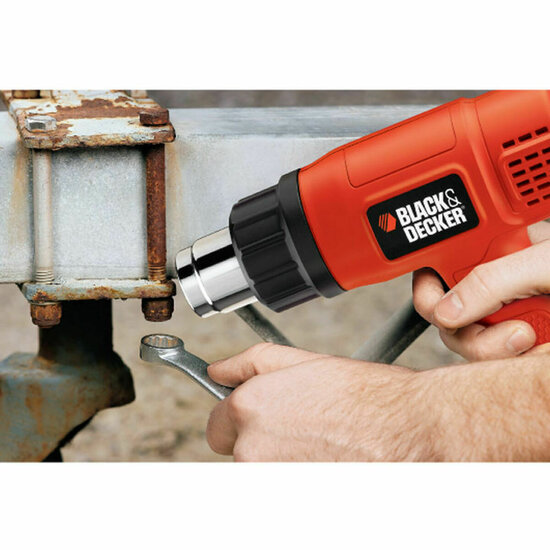 Heteluchtpistool Black &amp; Decker KX1650 1750 W Rood Verfstripper 4