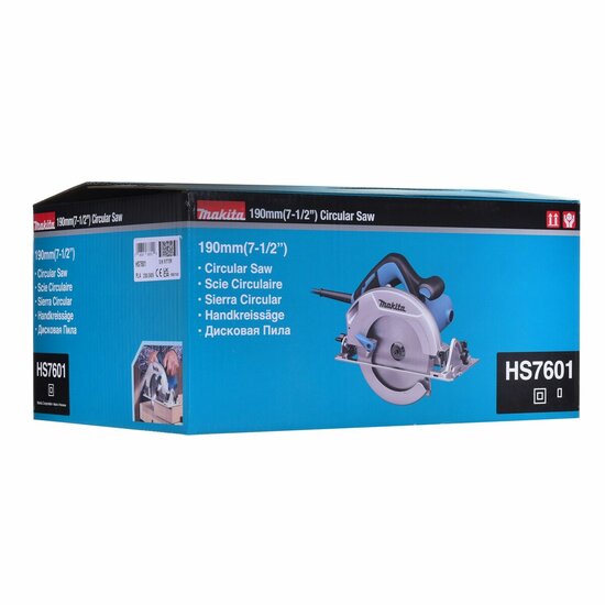 Cirkelzaag Makita HS7601 1200 W &Oslash; 19 cm 230 V 190 mm 7