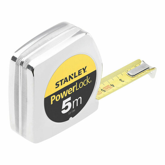 Meetlint Stanley Powerlock Classic Koolstofstaal (5 m x 19 mm) 1