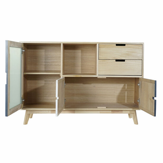 Dressoir DKD Home Decor Kristal Paulownia hout Hout MDF (120 x 35 x 80 cm) 5