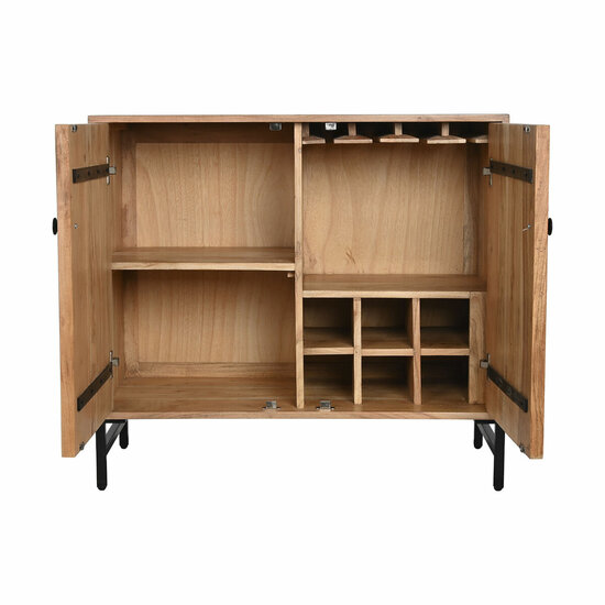 Dressoir Home ESPRIT Bruin Zwart 88 x 40 x 80 cm 4