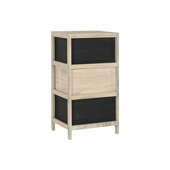 Ladekast Home ESPRIT Zwart Natuurlijk Hout 40 x 30 x 73,5 cm 5