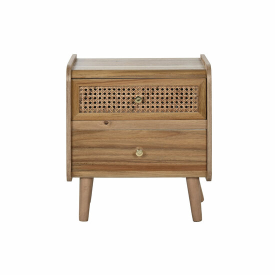 Nachtkastje Home ESPRIT Bruin Acacia Hout MDF 40 x 30 x 46 cm 7