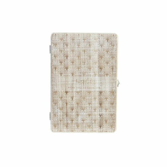 Sleutelkastje DKD Home Decor Natuurlijk Hout MDF 20 x 5,2 x 30 cm 2