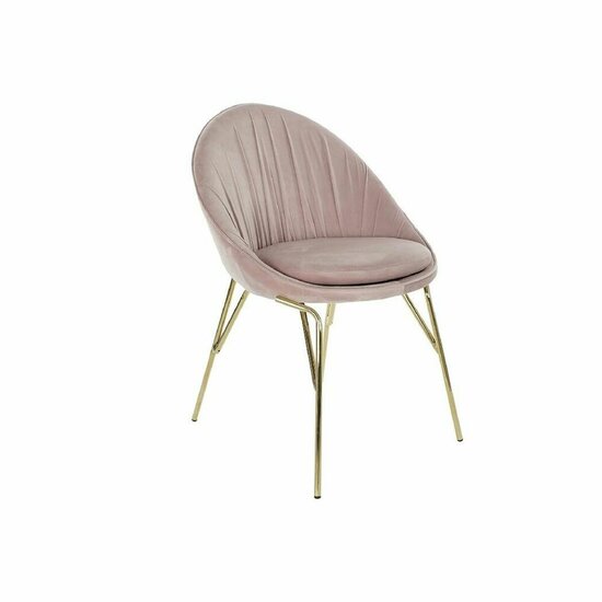 Keukenstoel DKD Home Decor Roze Gouden 60 x 60 x 85 cm 1